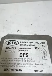 959103200 блок управління airbag (srs) Peugeot 307 2003
