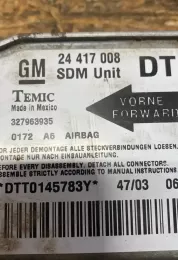 DTT0145783Y блок управління airbag (srs) Opel Combo C 2007