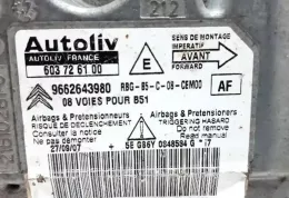 89318 блок управління airbag (srs) Citroen C4 I 2004