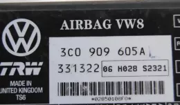 3C0909605A331322 блок управління airbag (srs) Volkswagen PASSAT B6 2006