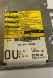 RQGSENS0P блок управления AirBag (SRS) Toyota Yaris 2007