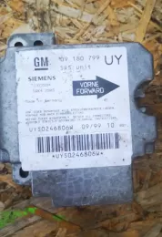UYS0246806W блок управління airbag (srs) Opel Astra G 2002