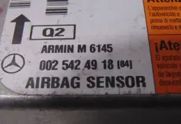 A0025424918 блок управління airbag (srs) Mercedes-Benz ML W163 2002