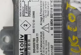 607059500 блок управління airbag (srs) Peugeot 308 2008