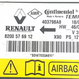 403798A8 блок управления AirBag (SRS) Dacia Logan I 2004