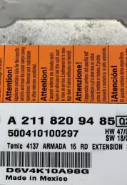 500410100297 блок управления AirBag (SRS) Mercedes-Benz E W211 2006