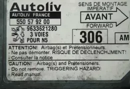 48538 блок управления AirBag (SRS) Peugeot 306 1994