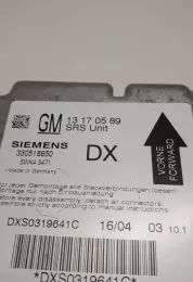 DXS0319641C блок управління airbag (srs) Opel Vectra C 2004