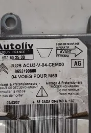 503602500 блок управления AirBag (SRS) Peugeot Partner 2005