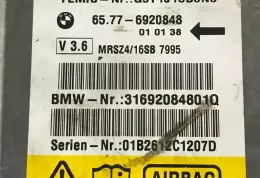6920848 блок управления AirBag (SRS) BMW 5 E39 2002