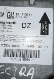 DZS0216985L блок управління airbag (srs) Opel Vectra C 2003