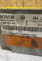 0306160636 блок управління airbag (srs) Mercedes-Benz S W220 2002