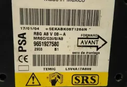 48577 блок управления AirBag (SRS) Citroen C3 2002