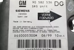 DGS0005300M блок управління airbag (srs) Opel Zafira A 2001