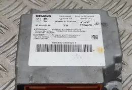 17020513 блок управління airbag (srs) Peugeot 307 2002