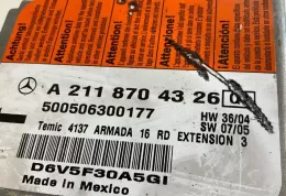 D6V5F30A5G1 блок управління airbag (srs) Mercedes-Benz E W211 2005