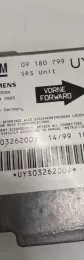 UYS0326200J блок управління airbag (srs) Opel Zafira A 2001