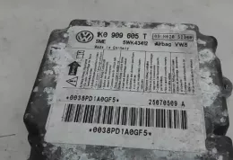 1K0909605T01D блок управления AirBag (SRS) Volkswagen Golf Plus 2007