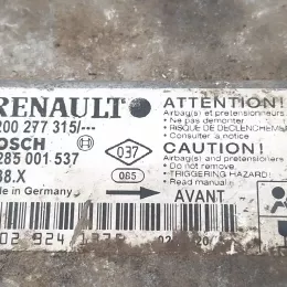 8200277315 блок управления AirBag (SRS) Renault Clio II 1998