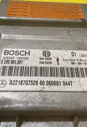A22118707526 блок управління airbag (srs) Mercedes-Benz S W221 2007