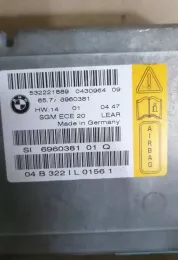 0430964 блок управління airbag (srs) BMW 5 E60 E61 2004