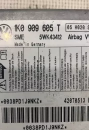 0038PD1J9NKZ блок управления AirBag (SRS) Volkswagen Golf V 2007