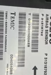 012020500828 блок управління airbag (srs) Volvo XC60 2012
