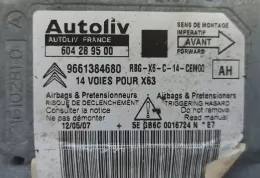 6545FA блок управления AirBag (SRS) Citroen C6 2008