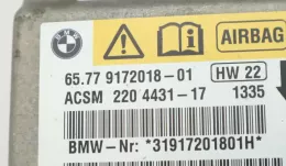220443117 блок управления AirBag (SRS) BMW 5 E60 E61 2008