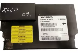 00405408A9 блок управління airbag (srs) Volvo XC60 2009