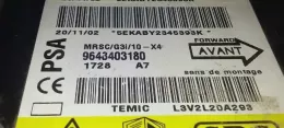 9643403180 блок управления AirBag (SRS) Citroen C5 2003