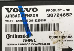 004122200164 блок управління airbag (srs) Volvo S40 2004