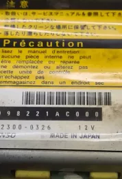 98221AC000 блок управління airbag (srs) Subaru Legacy 1996