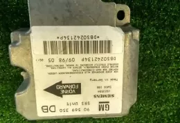 DBS0242134P блок управління airbag (srs) Opel Vectra B 1995