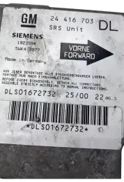 DLS01672732 блок управління airbag (srs) Opel Astra G 2000