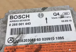 A2208203085 блок управління airbag (srs) Mercedes-Benz S W220 1998