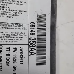 68148358AA блок управління airbag (srs) Chrysler Voyager 2009