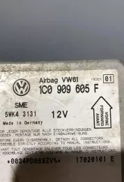 17020101E блок управління airbag (srs) Skoda Superb B5 (3U) 2003
