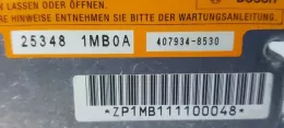 ZP1MB111100048 блок управління airbag (srs) Infiniti M 2012