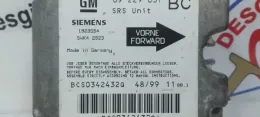 53585 блок управления AirBag (SRS) Opel Astra G 2000