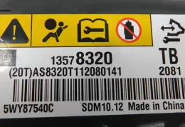 5WY87540C блок управління airbag (srs) Chevrolet Aveo 2012