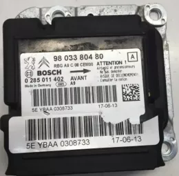 YBAA0308733 блок управління airbag (srs) Peugeot 208 2013