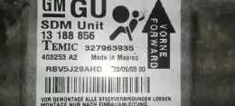 18938 блок управління airbag (srs) Opel Zafira B 2008