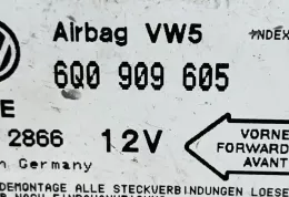 K2866 блок управління airbag (srs) Volkswagen Sharan 2001