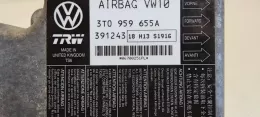 391243 блок управления AirBag (SRS) Skoda Superb B6 (3T) 2010