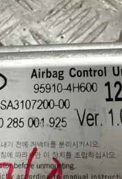 0285001925 блок управління airbag (srs) Hyundai H-1, Starex, Satellite 2010