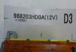 988203HD0A блок управління airbag (srs) Nissan Micra 2012