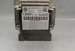 6C0959655A блок управління airbag (srs) Volkswagen Polo V 6R 2014