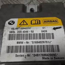 04B176MA2009C блок управления AirBag (SRS) BMW 5 E60 E61 2005