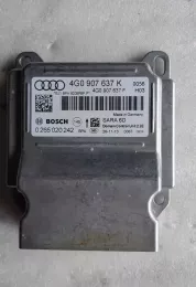 4G0907637K блок управления AirBag (SRS) Audi A6 C7 2014